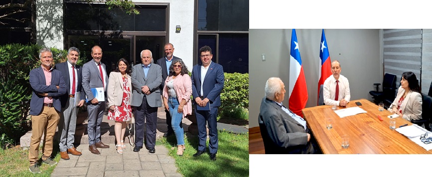 Ministro Louis De Grange fue informado de la falta de seguridad e infraestructura en el transporte de carga